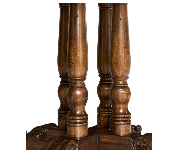 60" French Round Country Dining Table