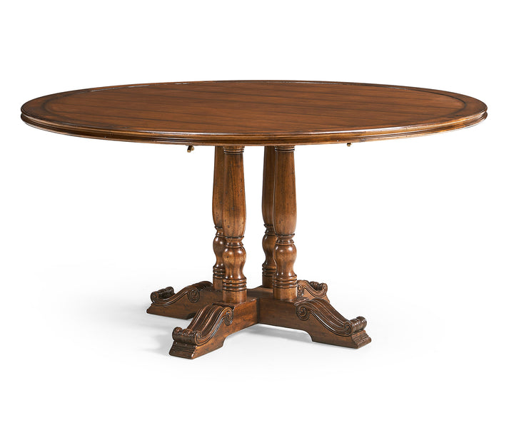 60" French Round Country Dining Table