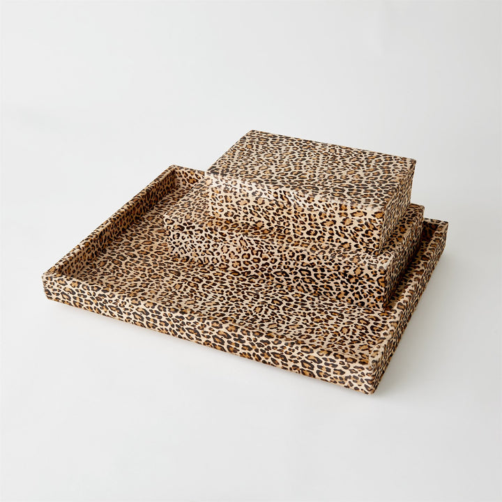 Cheetah Hair -on - Hide Tray