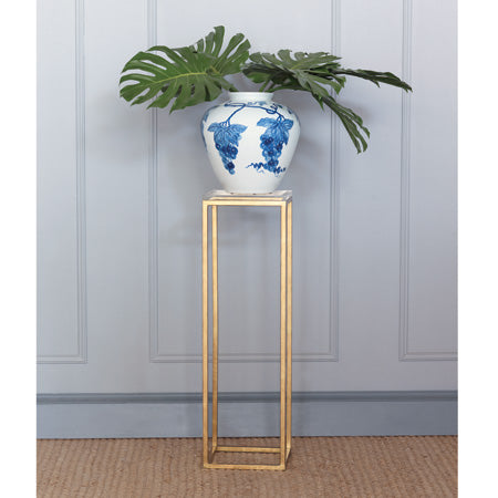 Drake Gold/Lucite Pedestal - Small