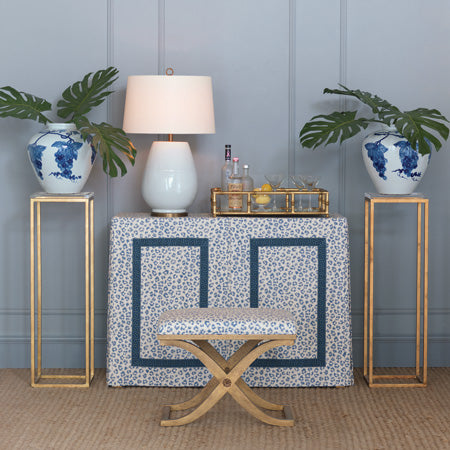 Drake Gold/Lucite Pedestal - Small