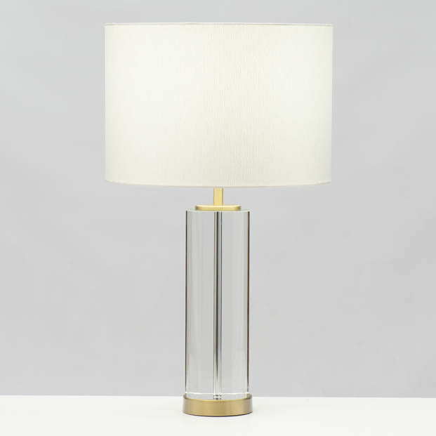 Newport Crystal Column Lamp