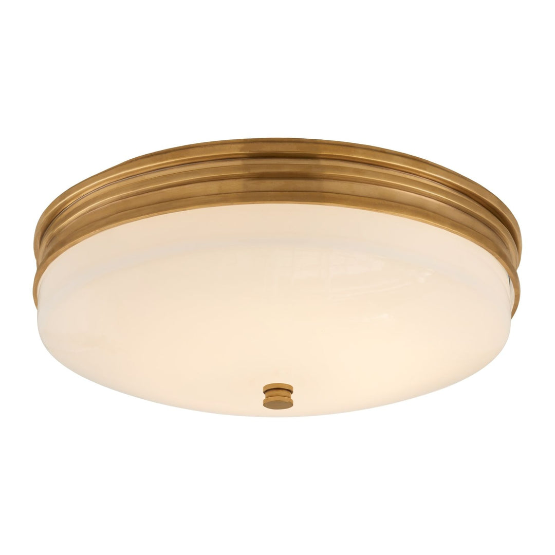 Launceton Small Flush Mount - Antique Burnished Brass