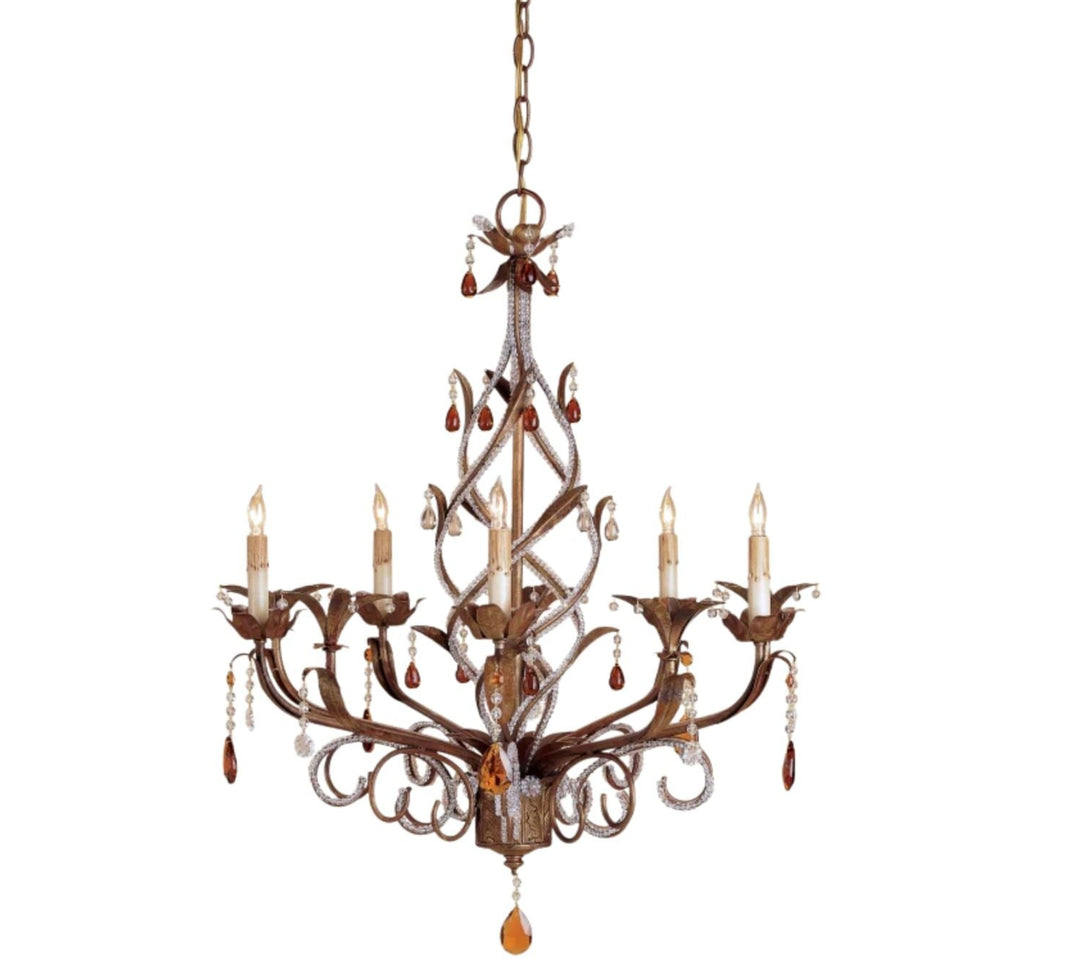 Isabella Rhine Gold Chandelier