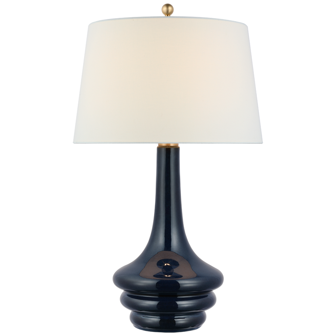Wallis Large Table Lamp in Mixed Blue Brown