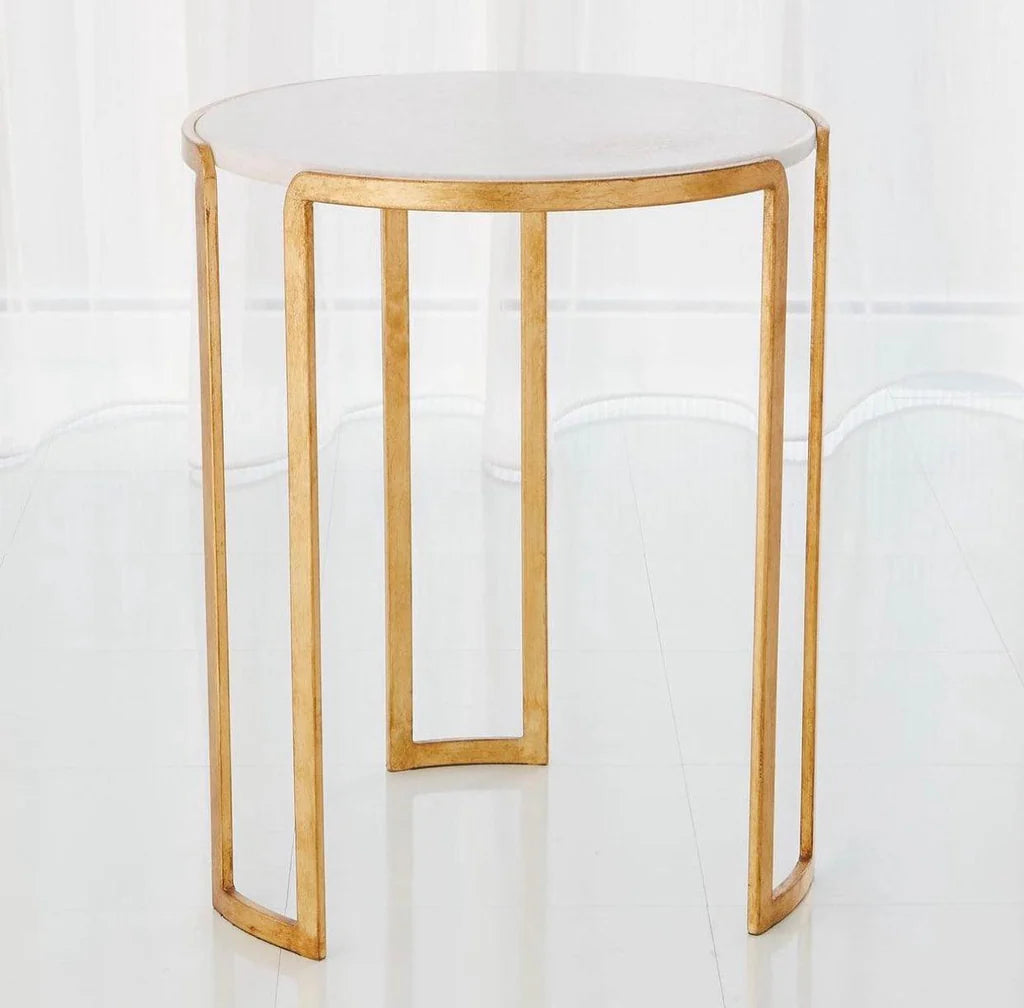 Channel Accent Table - Gold Leaf