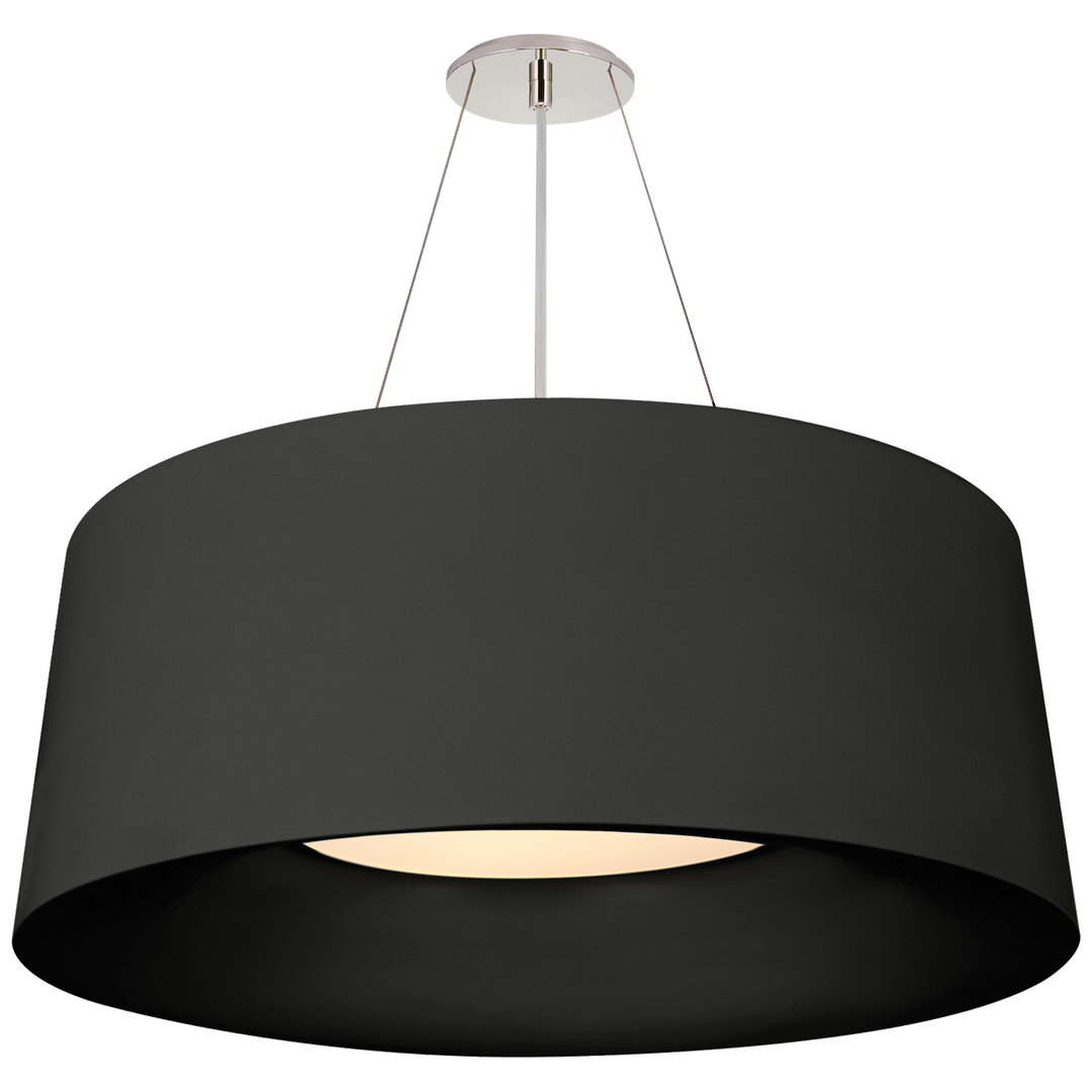 Halo Medium Hanging Shade in Matte Black