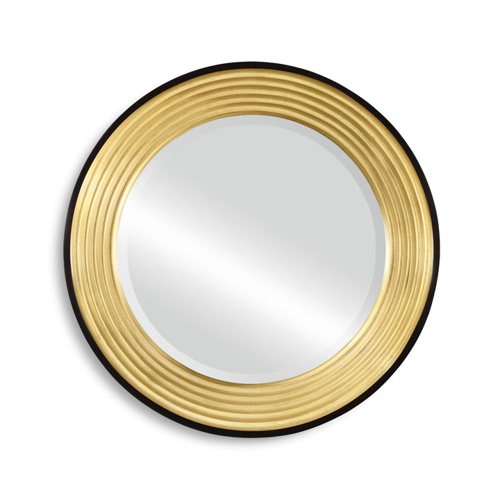 Contemporary Circular Recessed Mirror