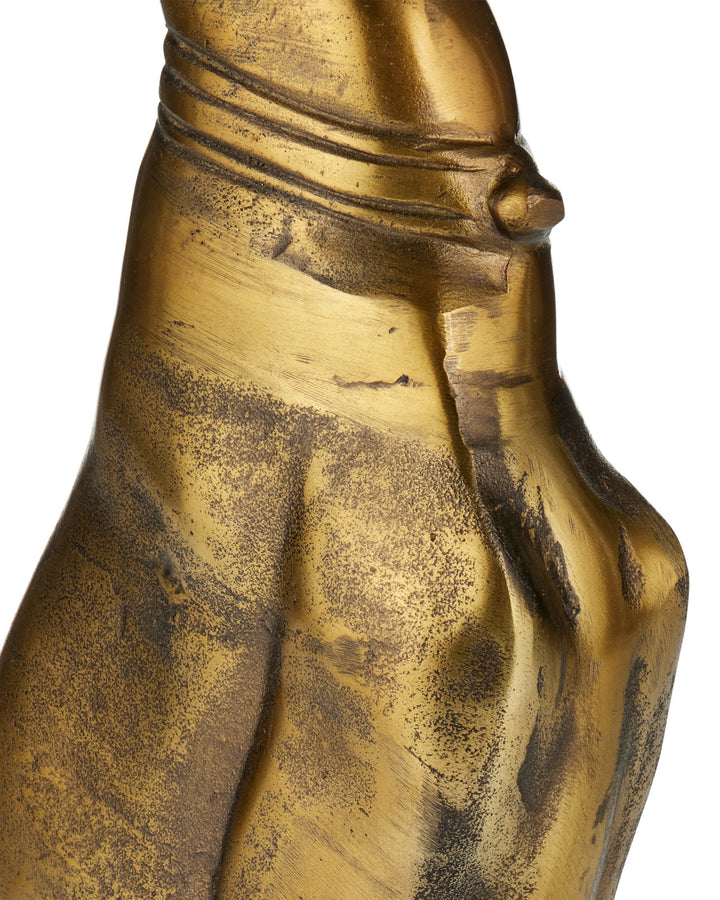 Ballyregan Brass Accent Table