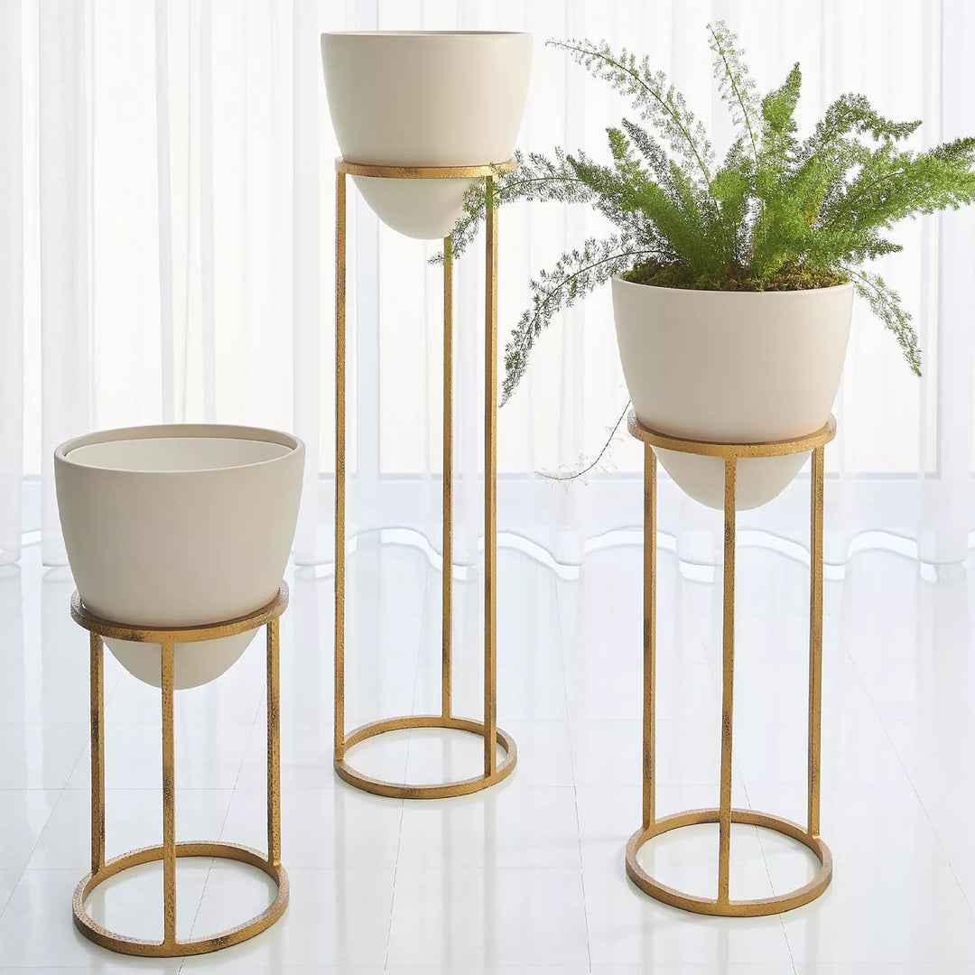 Wise Eggs - Antique Gold Leaf - Small