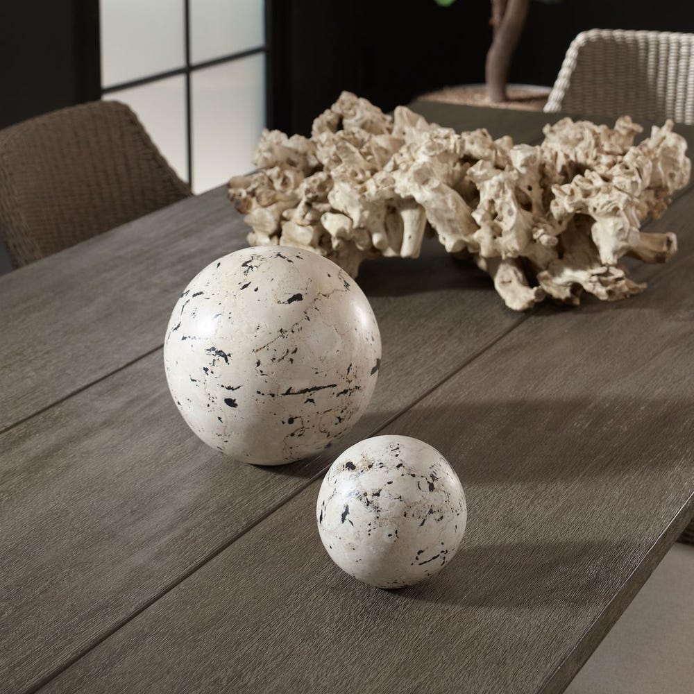 Nouveau Indoor/Outdoor Spheres - Set of 2