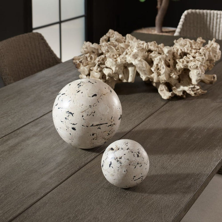 Nouveau Indoor/Outdoor Spheres - Set of 2