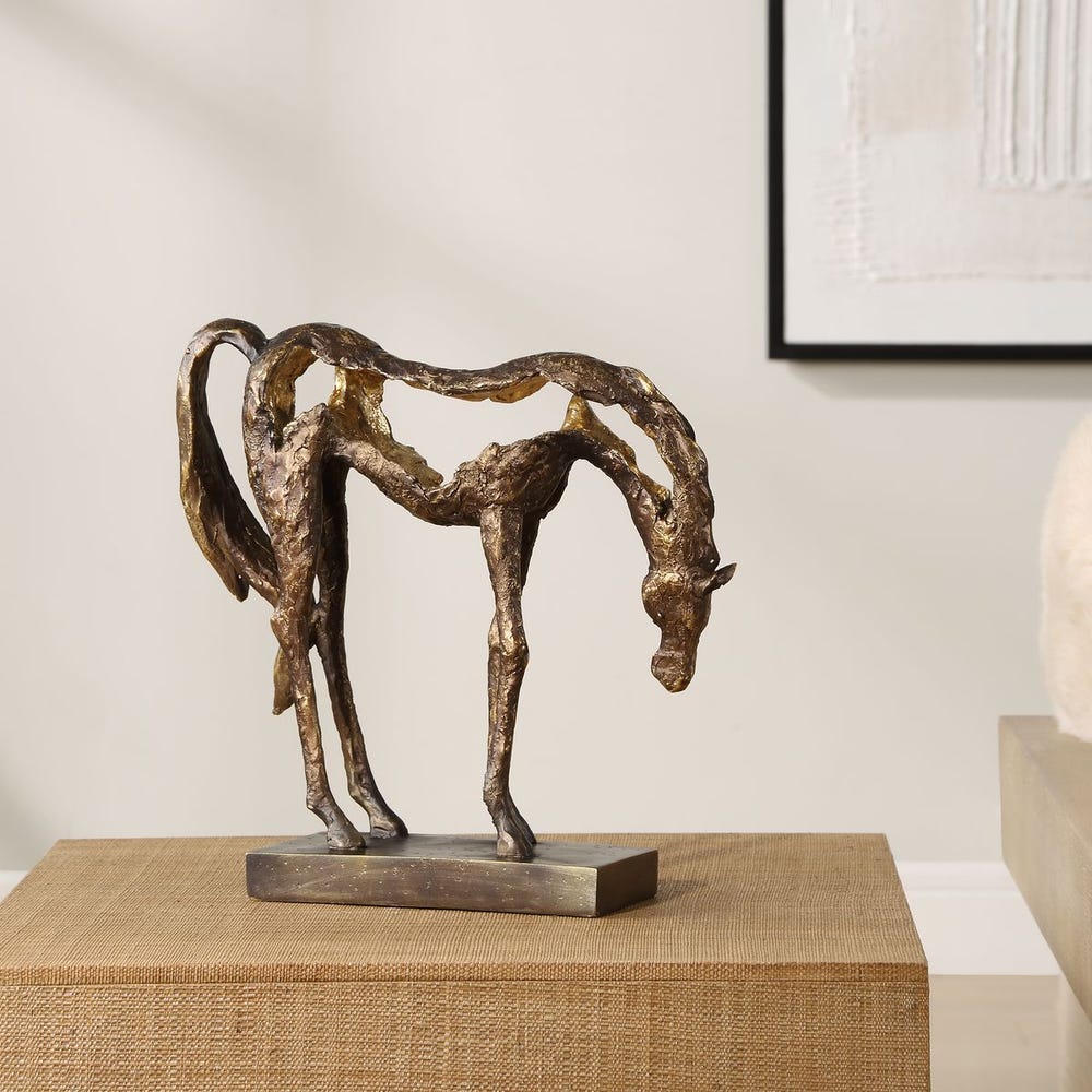 Openly Grazing Sculpture