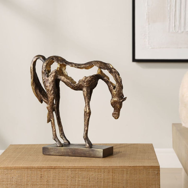 Openly Grazing Sculpture