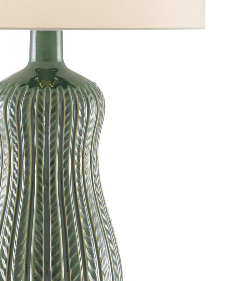 Mamora Green Table Lamp