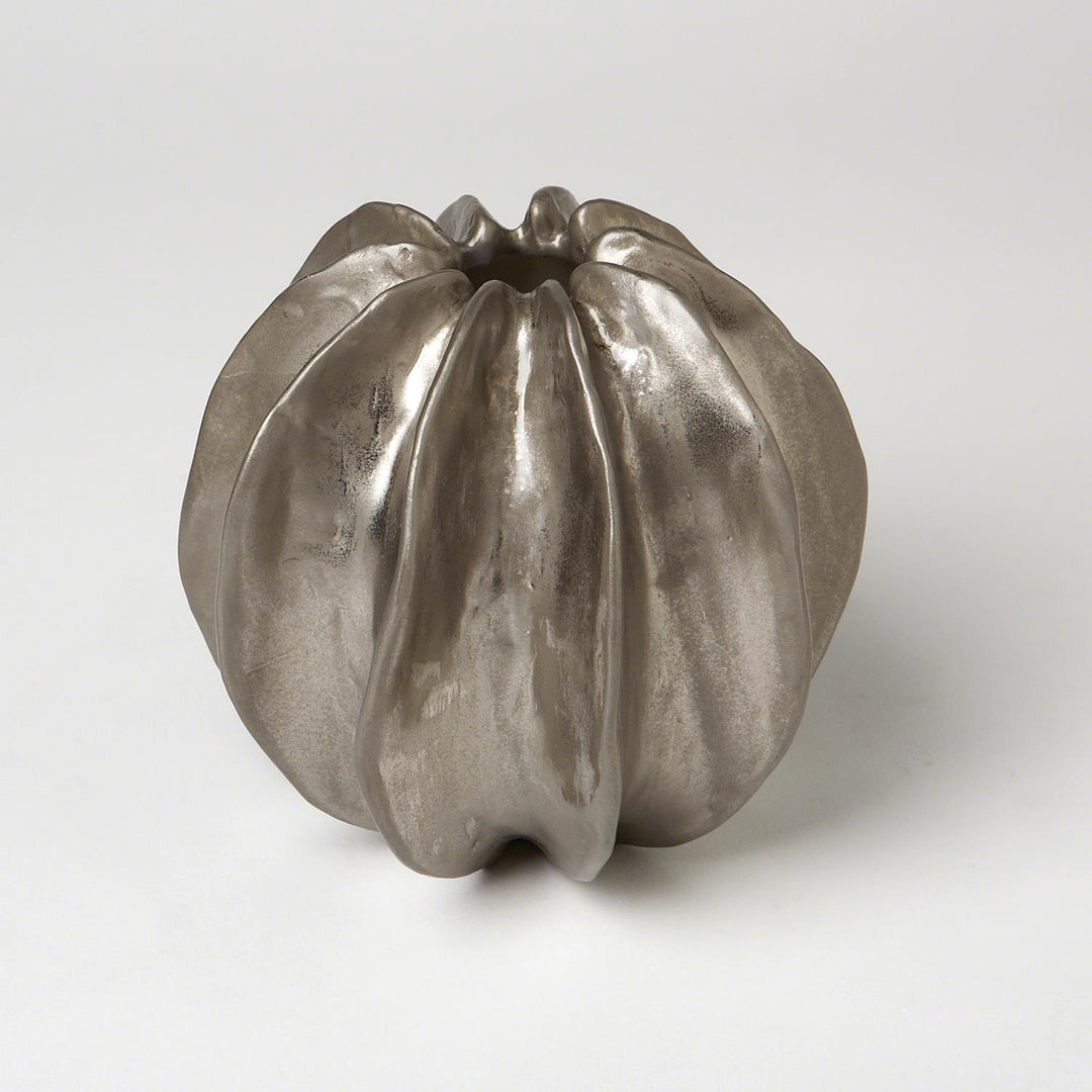 Sea Star Vase - Matte Silver