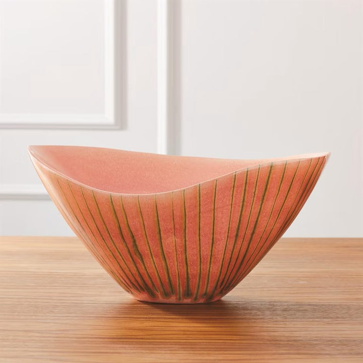 Striped Melon Bowl