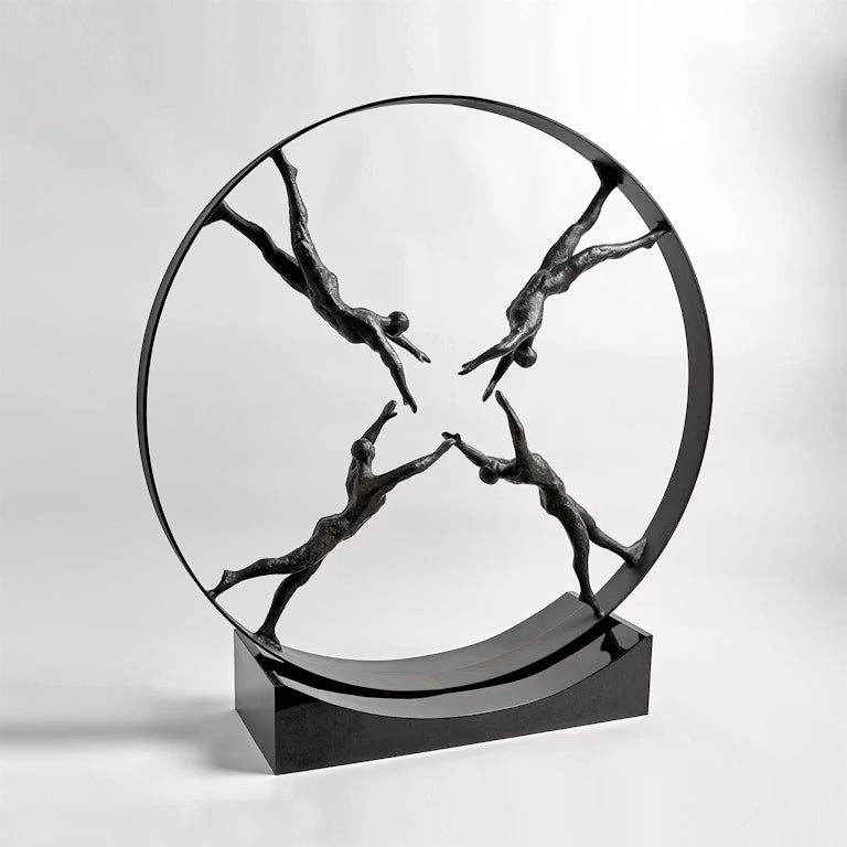 Reaching For Centre Sculpture