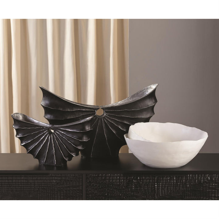 Spiral Bowl - Matte White