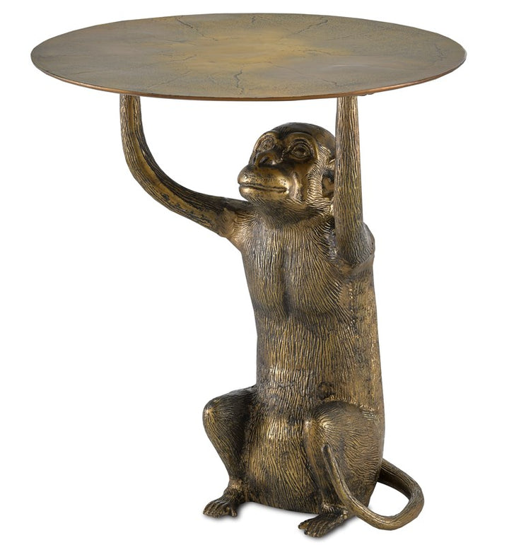 Abu Gold Accent Table