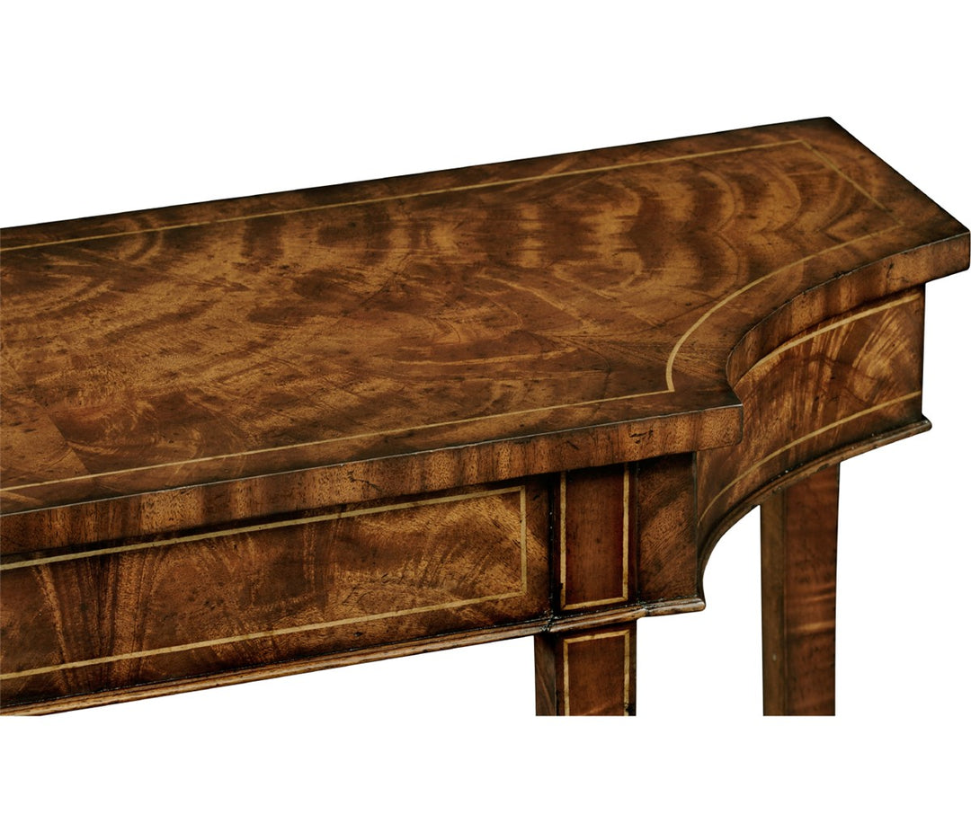 Biedermeier Mahogany Console