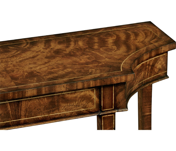 Biedermeier Mahogany Console