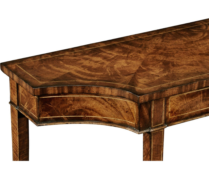 Biedermeier Mahogany Console