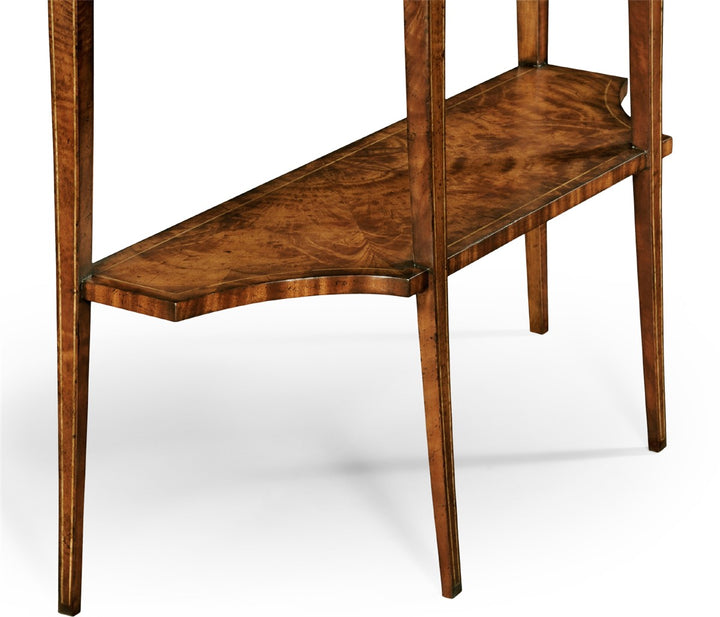 Biedermeier Mahogany Console