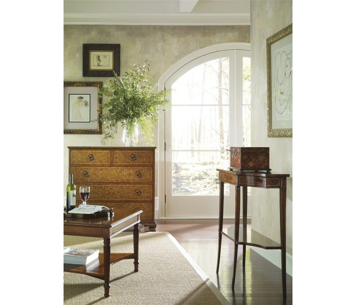 Biedermeier Mahogany Console