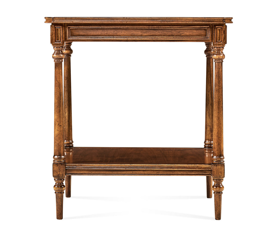 Victorian Style Walnut Side Table