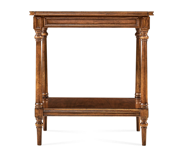 Victorian Style Walnut Side Table