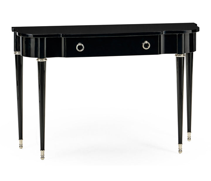 Madison Piano Black Console Table