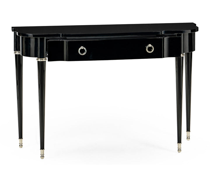 Madison Piano Black Console Table
