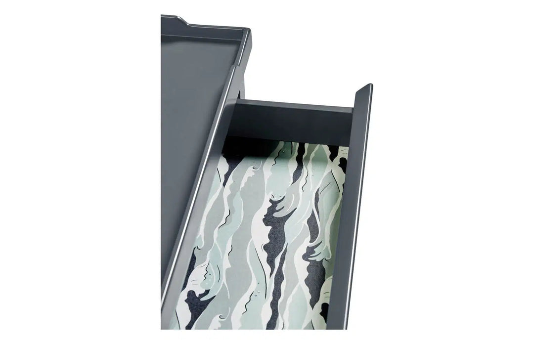 Remanence Rectangular Side Table in Hale Navy