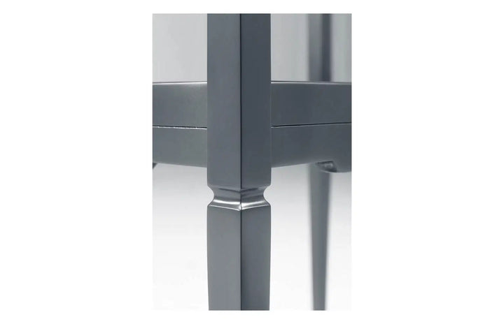 Remanence Rectangular Side Table in Hale Navy