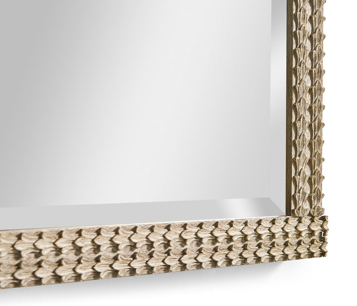 Rothesay Venetian White Oak Mirror