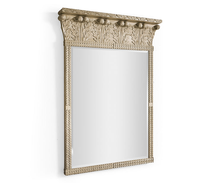 Rothesay Venetian White Oak Mirror