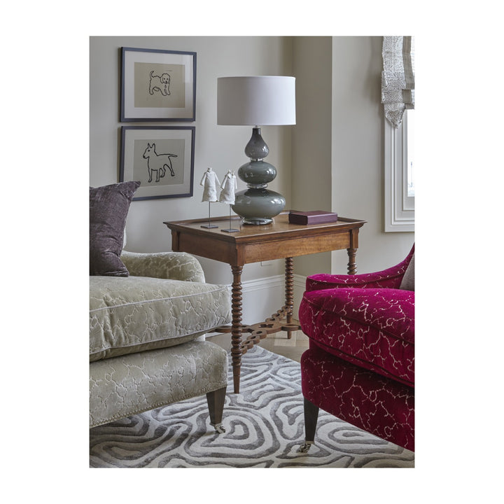 Rosston Grey Fruitwood Table