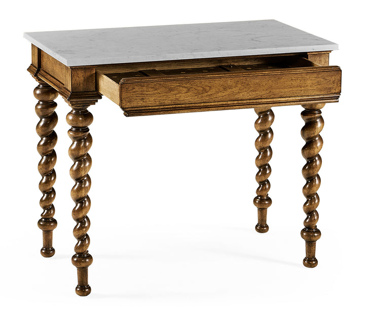 Drancy Grey Fruitwood Table