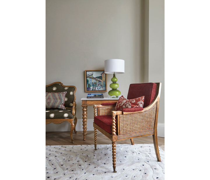 Drancy Grey Fruitwood Table