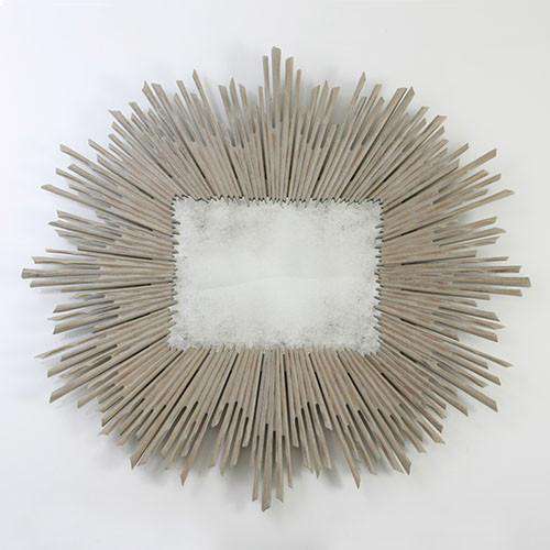 Soleil Mirror - Taupe