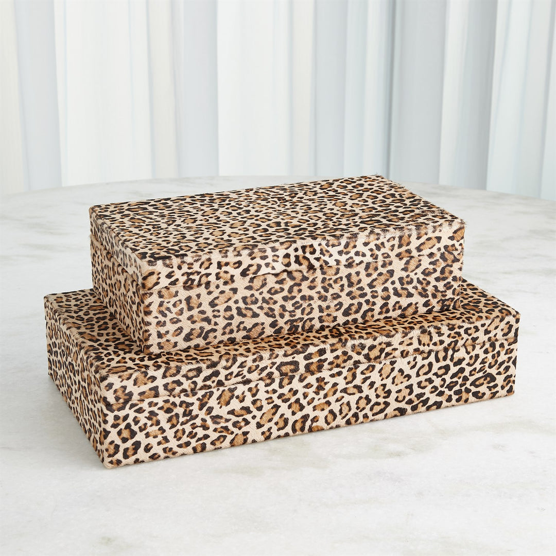 Cheetah Hair - on - Hide Box - Large