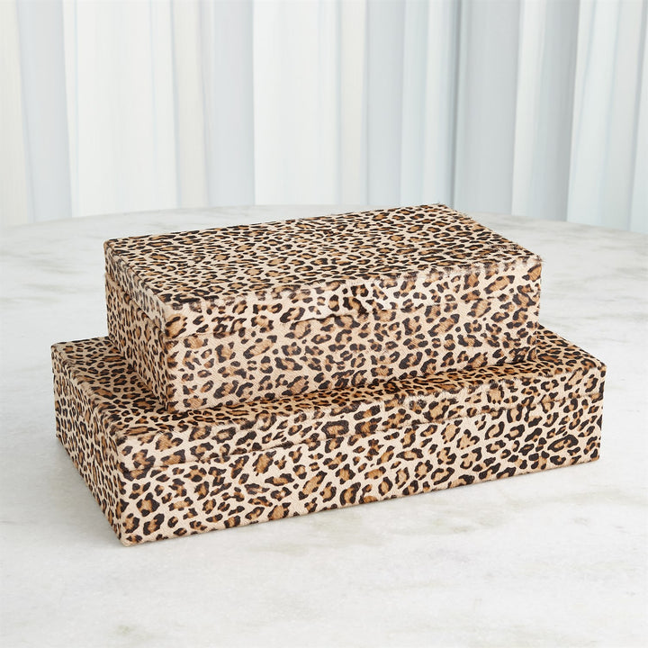 Cheetah Hair - on - Hide Box - Large