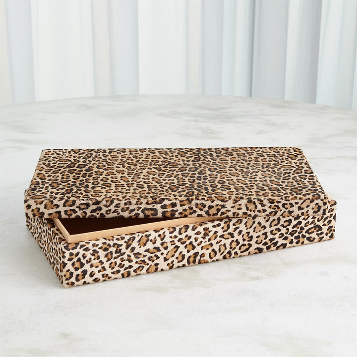Cheetah Hair - on - Hide Box - Large