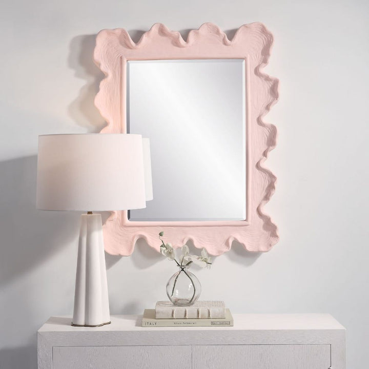 Sea Coral Mirror - Pink