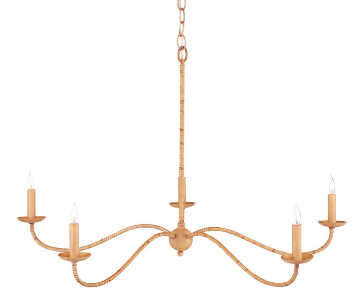 Saxon Small Natural Chandelier