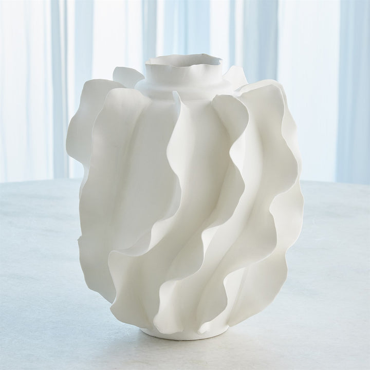 Folios Vase - Matte White