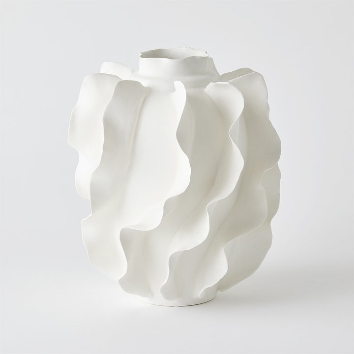 Folios Vase - Matte White