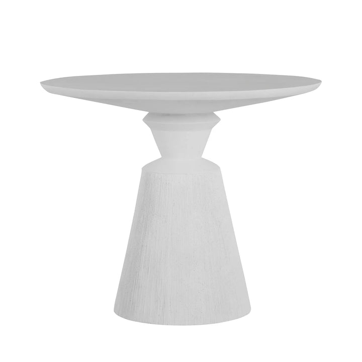 Fisher Cast Stone Round Outdoor Table