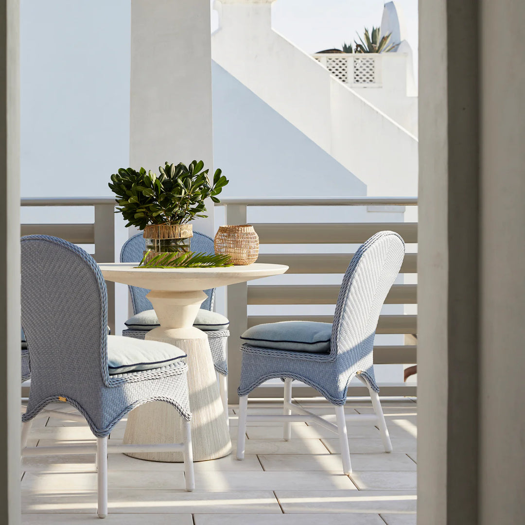 Fisher Cast Stone Round Outdoor Table